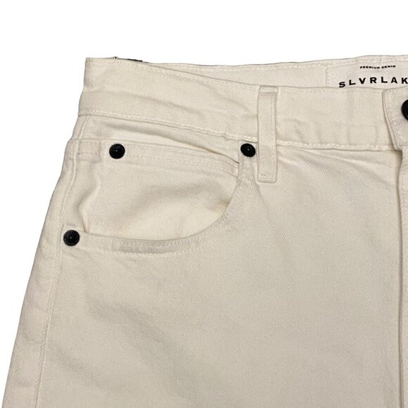 NEW SLVRLAKE Beatnik White Denim Jeans Size 29 - Picture 4 of 8